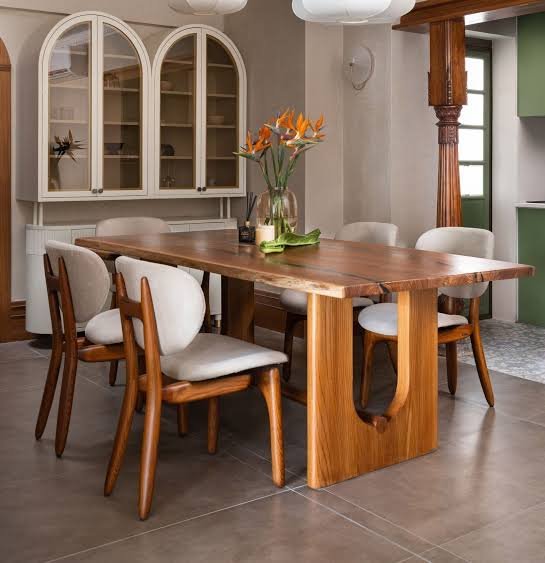 Teak wood used for furniture